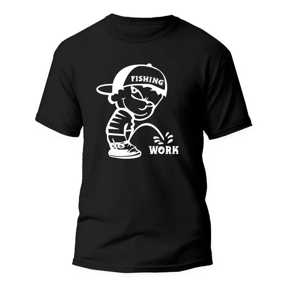 Outdoorzees Fishing And Work Man T-Shirt - Image 2