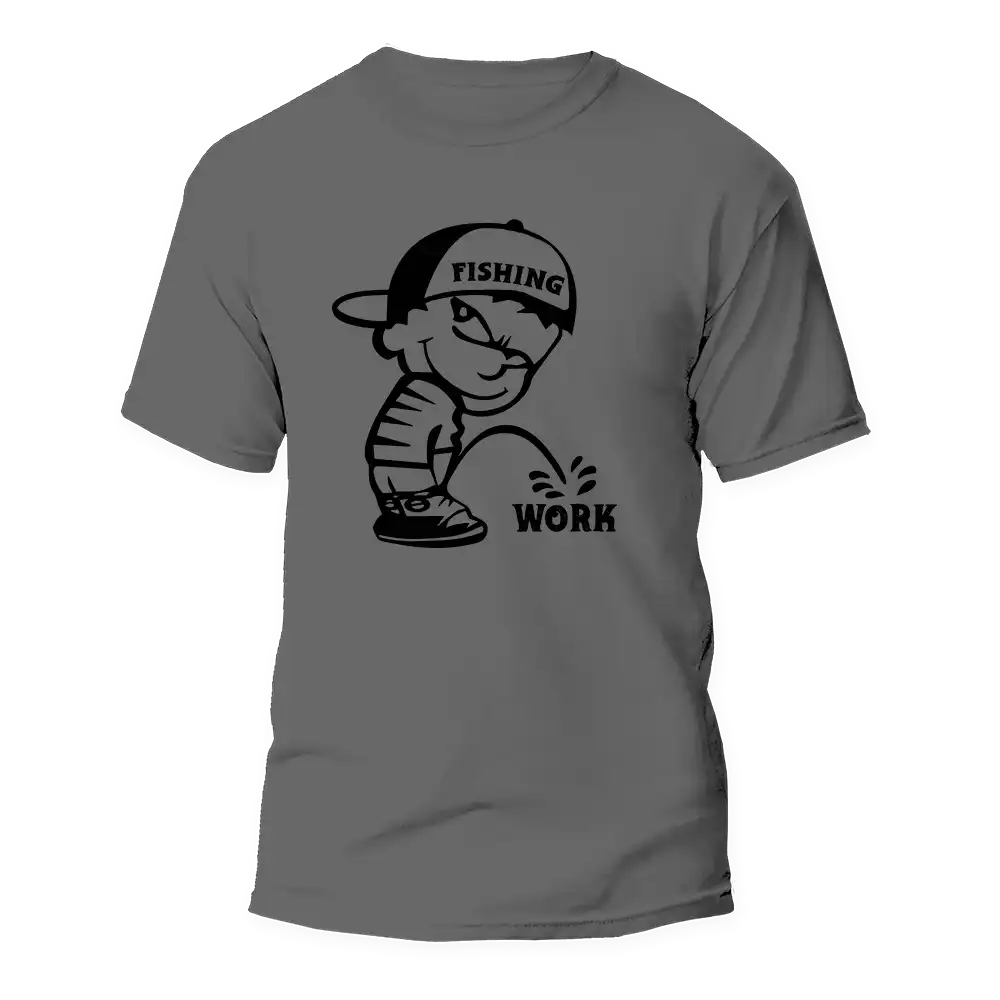 Outdoorzees Fishing And Work Man T-Shirt - Image 3