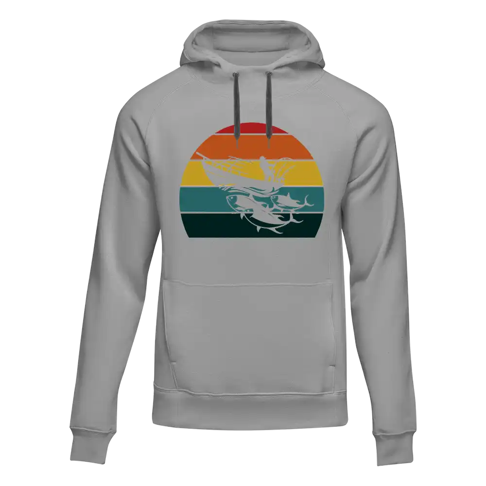 Outdoorzees Fishing Boat Unisex Hoodie - Image 3