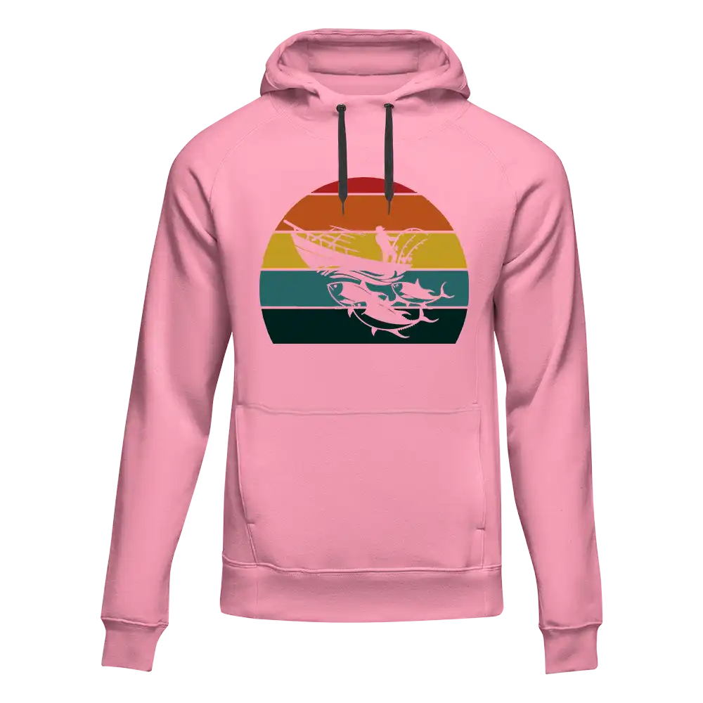 Outdoorzees Fishing Boat Unisex Hoodie - Image 4