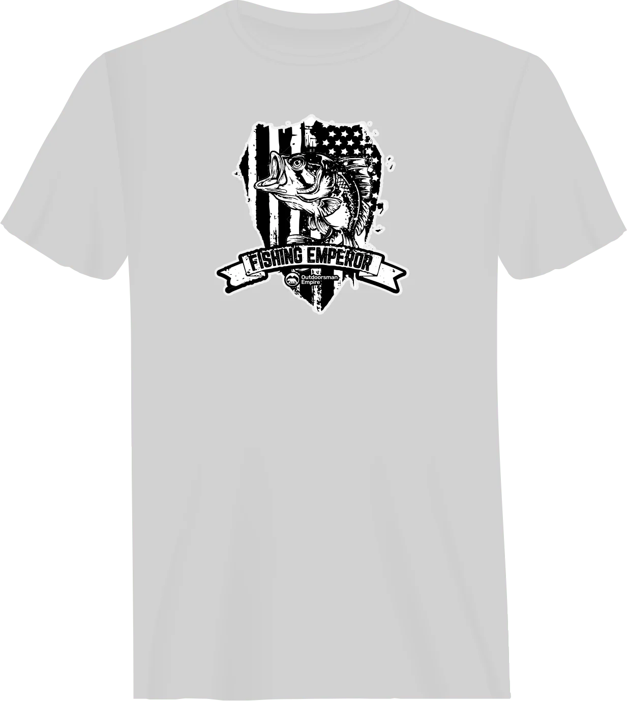 Outdoorzees Fishing Emperor v3 Man T-Shirt - Image 3