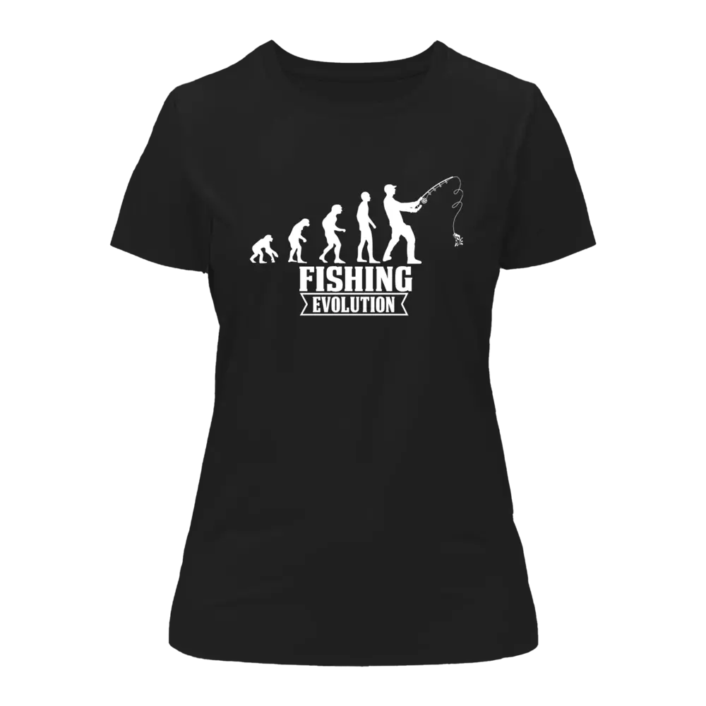Outdoorzees Fishing Evolution T-Shirt for Women - Image 4