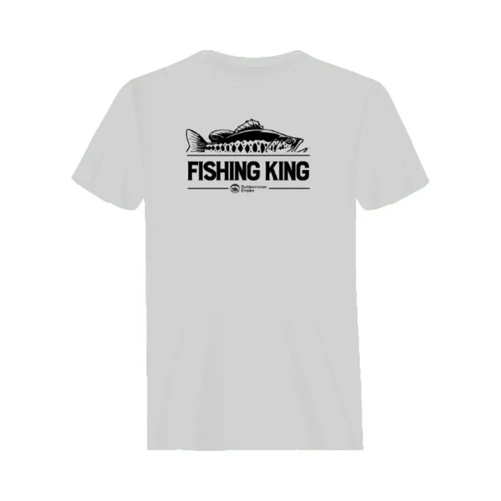 Outdoorzees Fishing King Man T-Shirt - Image 3