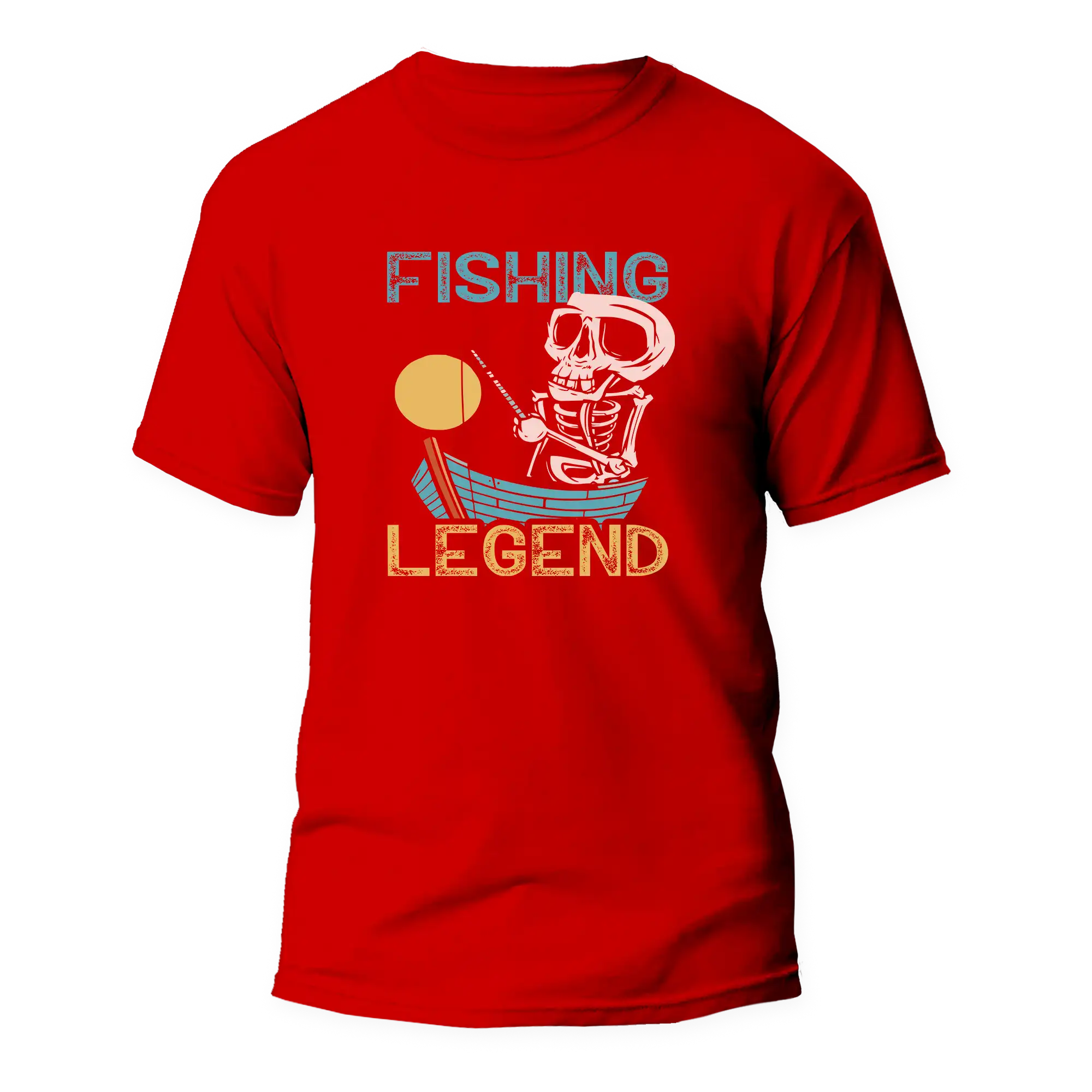 Outdoorzees Fishing Legend Unisex T-Shirt - Image 4