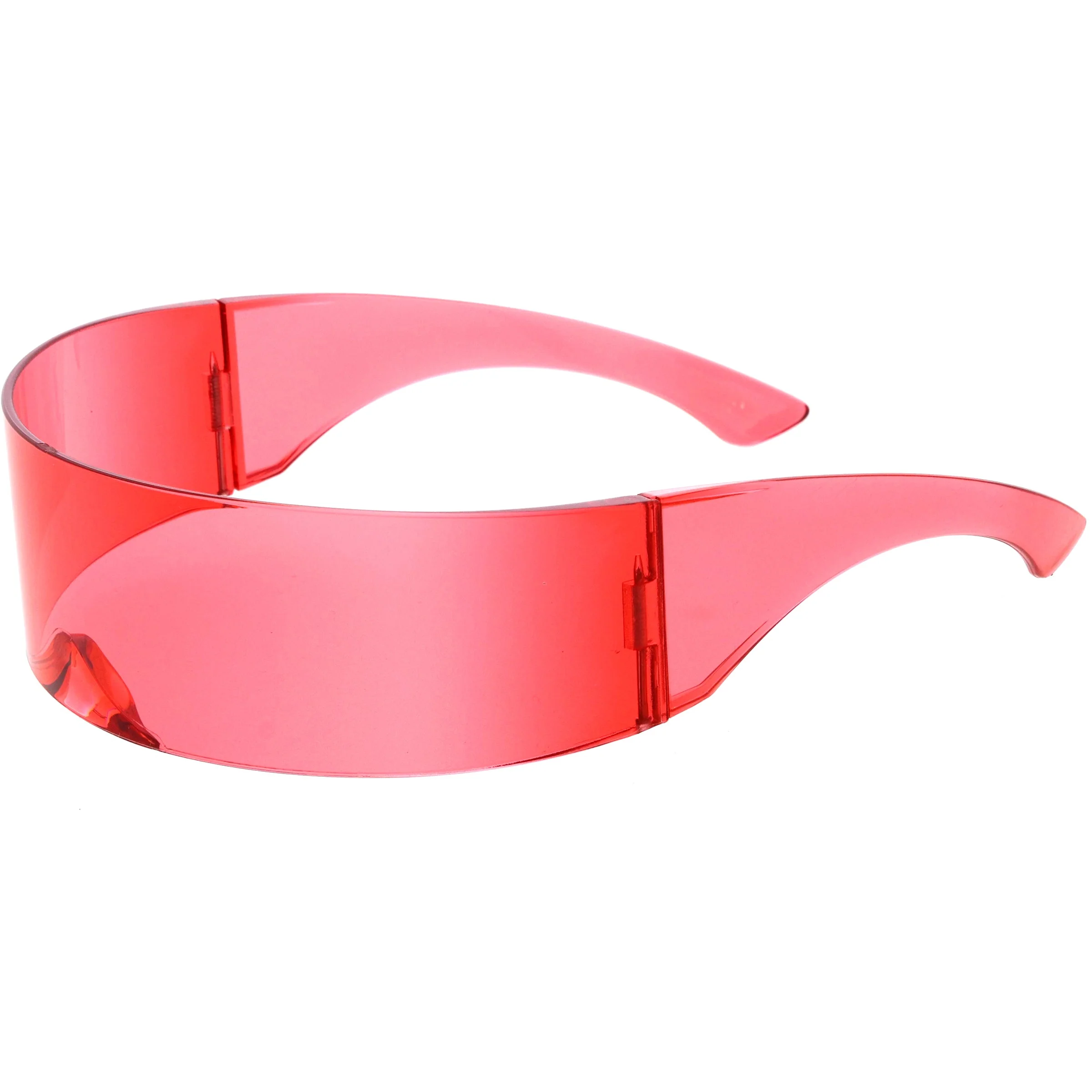 zeroUV Futuristic Retro Mirror Wrap Around Shield Sunglasses 8762 - Image 27
