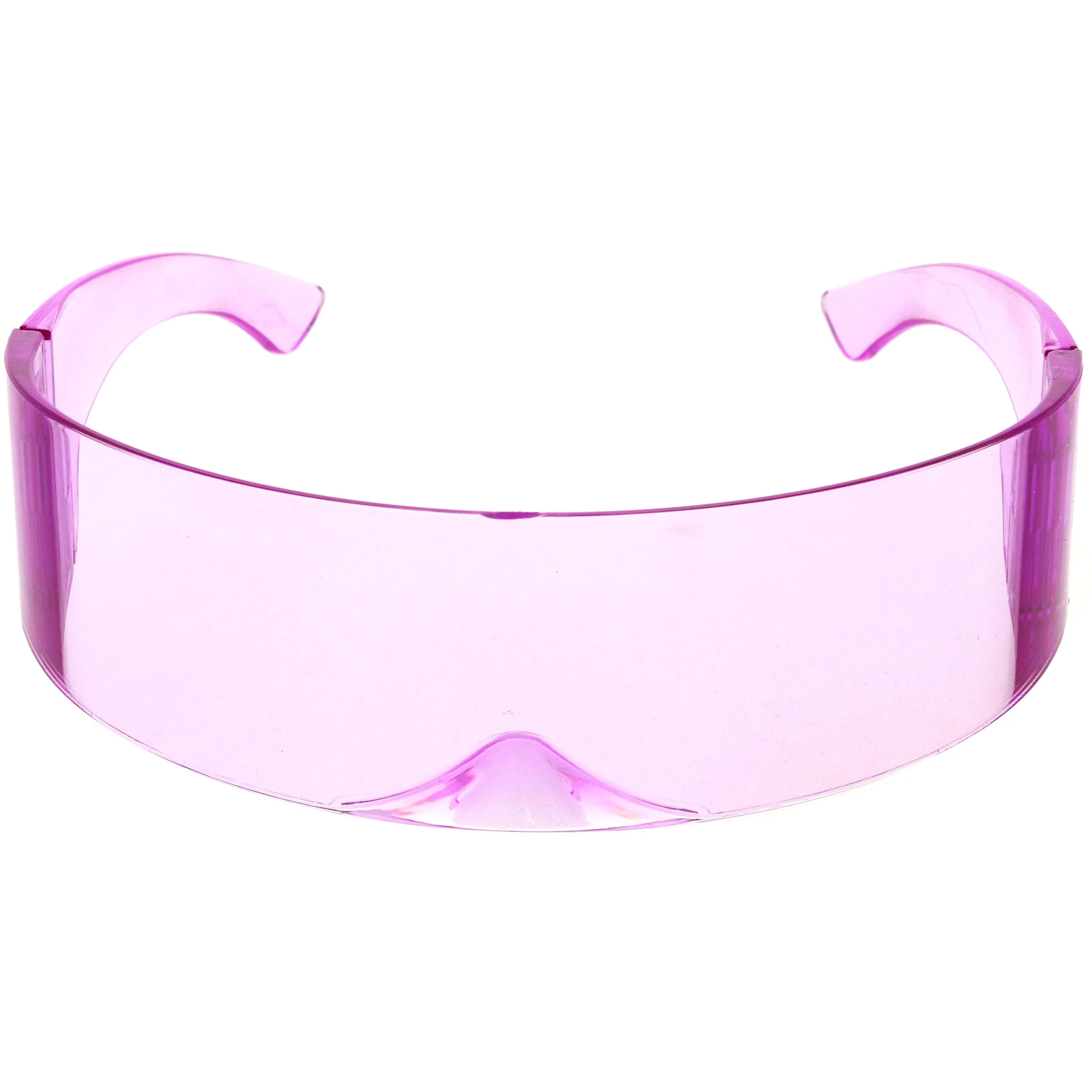 zeroUV Futuristic Retro Mirror Wrap Around Shield Sunglasses 8762 - Image 29