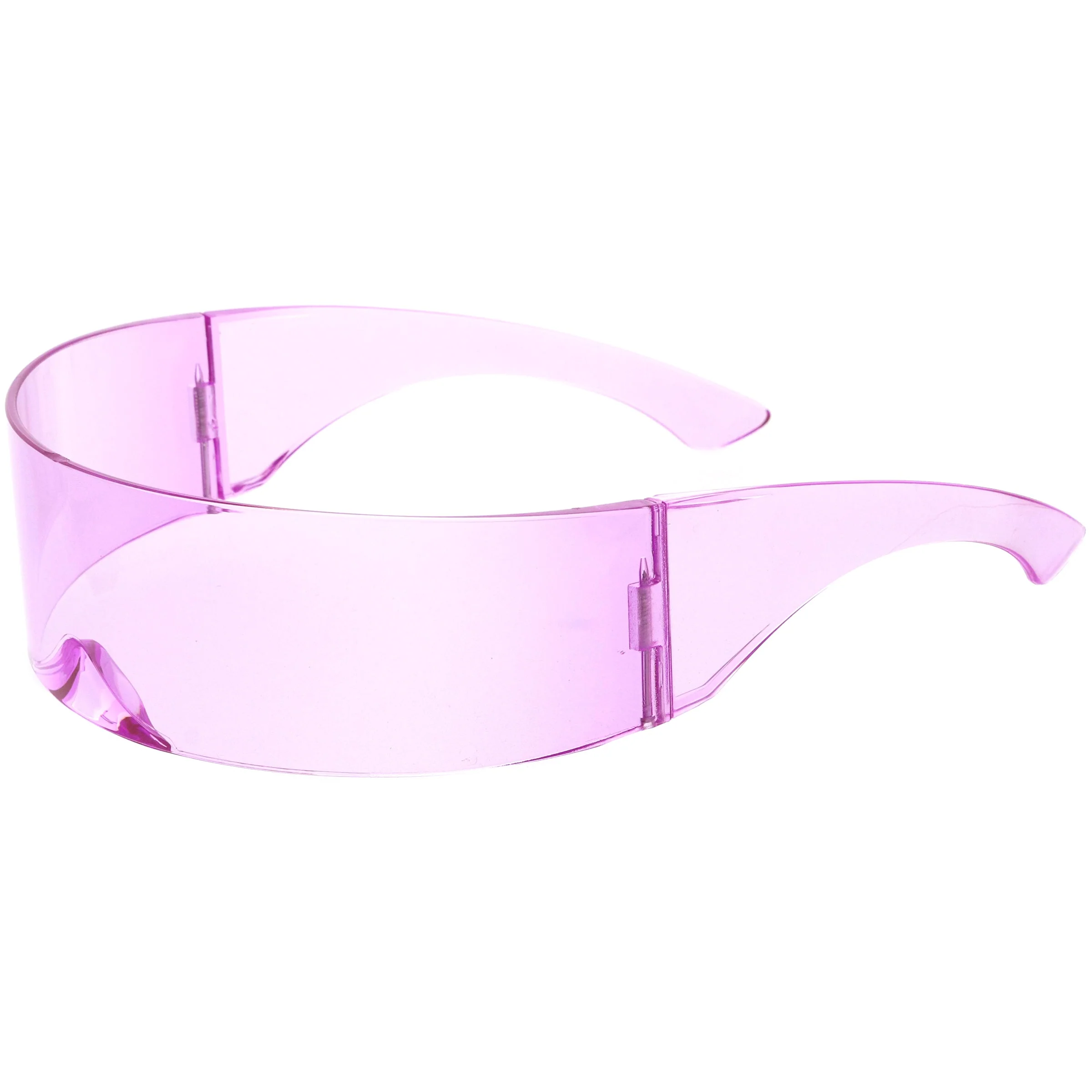 zeroUV Futuristic Retro Mirror Wrap Around Shield Sunglasses 8762 - Image 31
