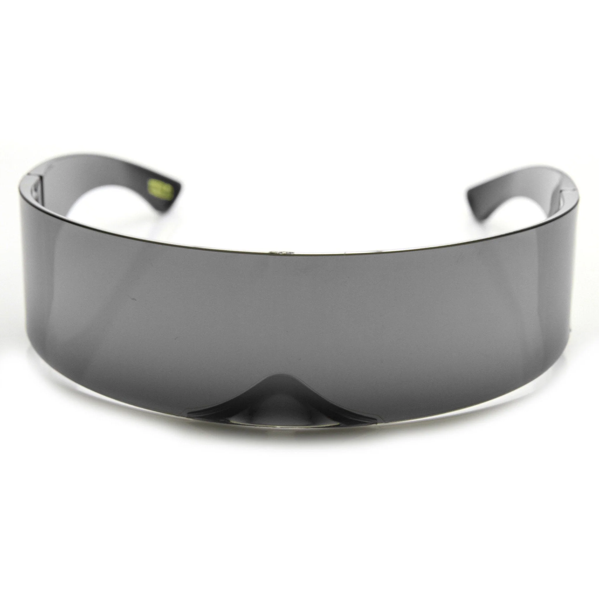 zeroUV Futuristic Retro Mirror Wrap Around Shield Sunglasses 8762 - Image 9