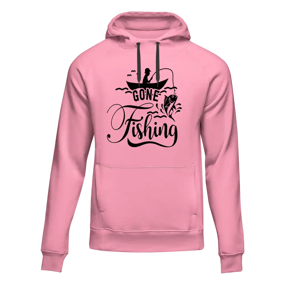 Outdoorzees Gone Fishing Unisex Hoodie - Image 2