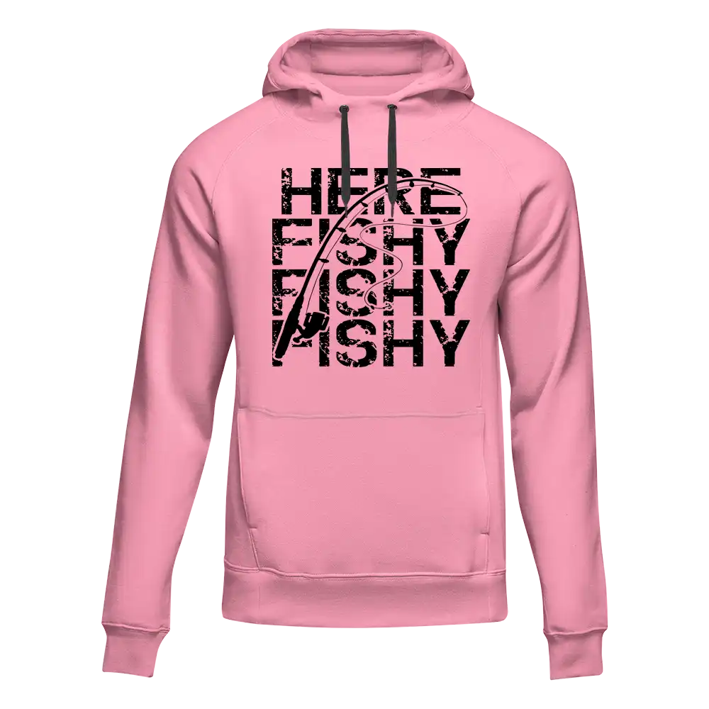 Outdoorzees Here Fishy Fishy Unisex Hoodie - Image 4