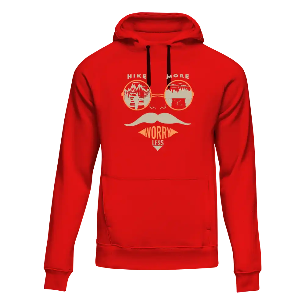 Outdoorzees Hike More Worry Less Unisex Hoodie - Image 3
