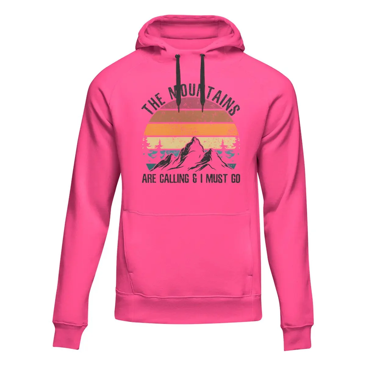 Outdoorzees Hiking The Mountains Are Calling Hoodie - Image 3