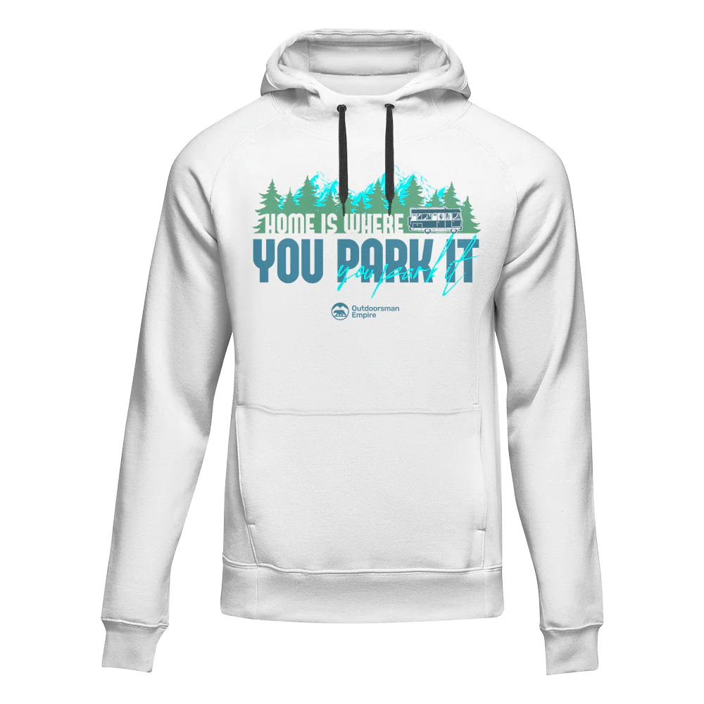 Outdoorzees Home Parking Adult Fleece Hoodie - Image 2
