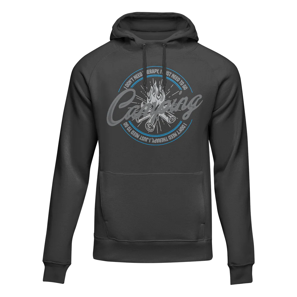 Outdoorzees I Don't Need Therapy Adult Fleece Hoodie