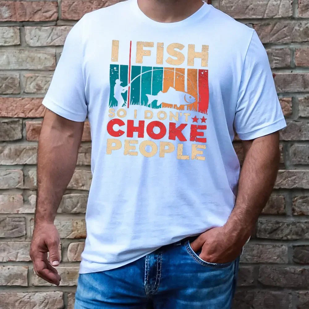Outdoorzees I Fish So I Don't Choke People Shirt - Image 3