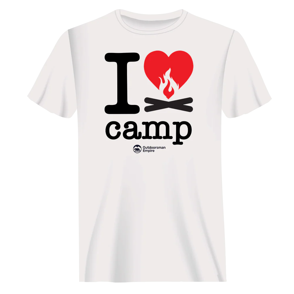 Outdoorzees I Love Camp T-Shirt for Men - Image 2