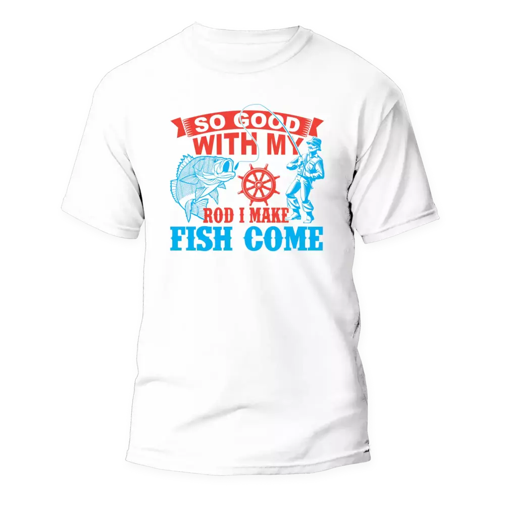 Outdoorzees I Make Fish Come Man T-Shirt