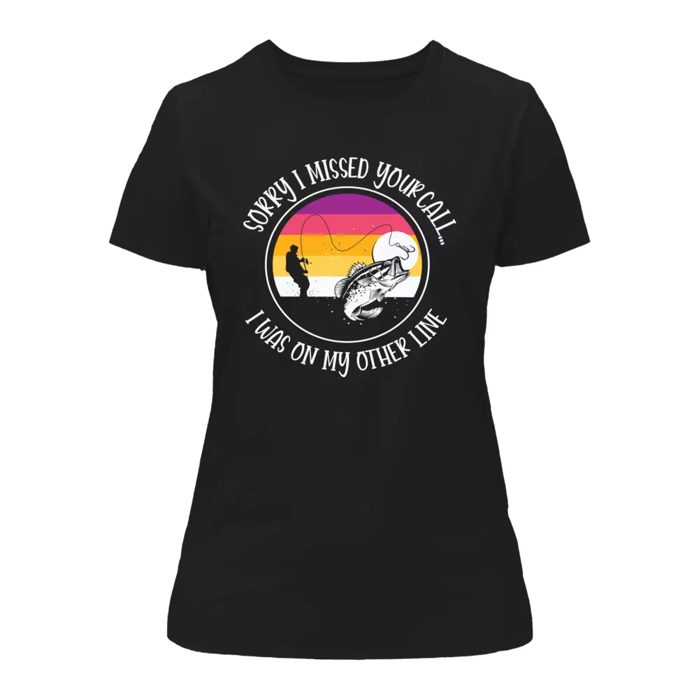 Outdoorzees I Was On Another Line T-Shirt for Women - Image 2
