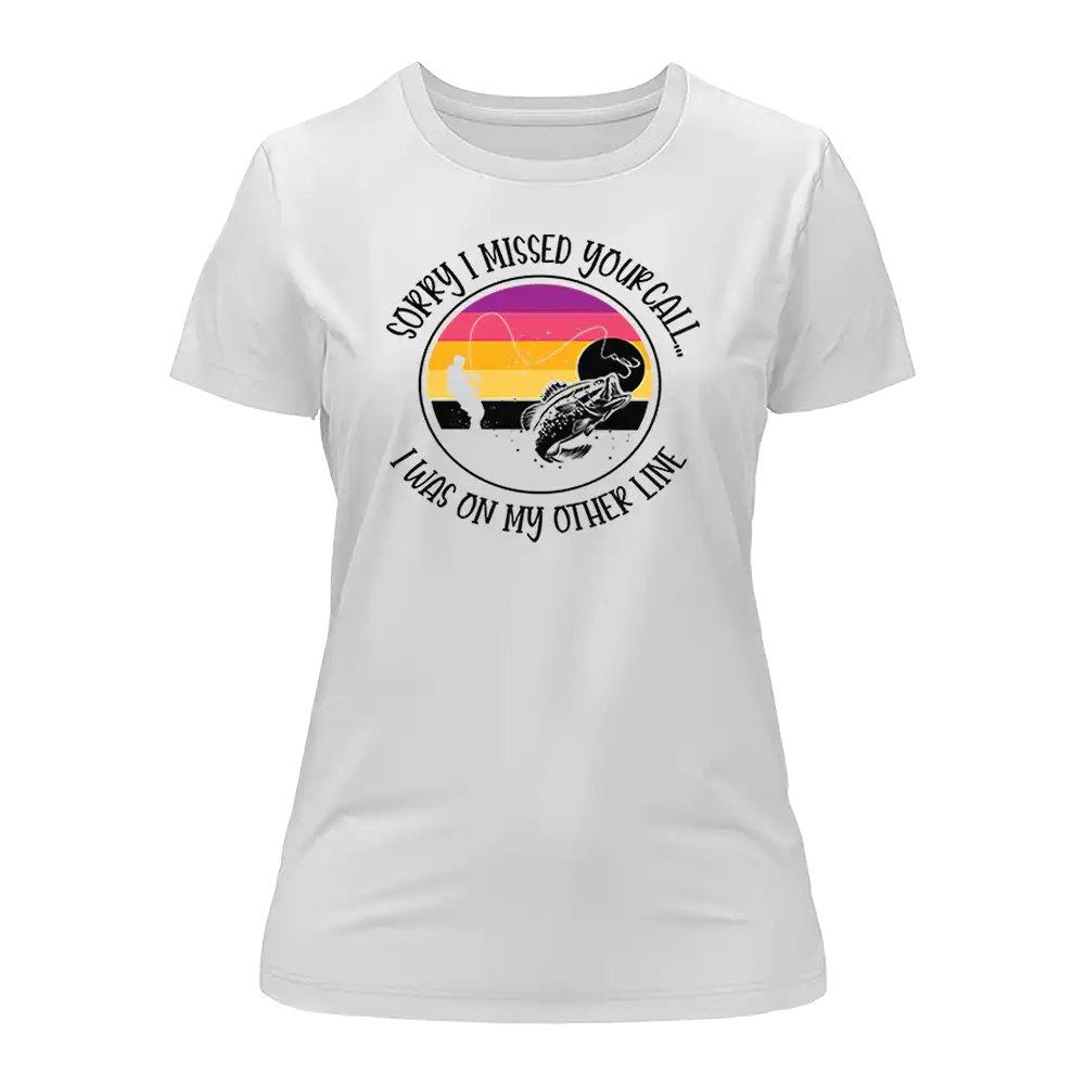 Outdoorzees I Was On Another Line T-Shirt for Women - Image 3
