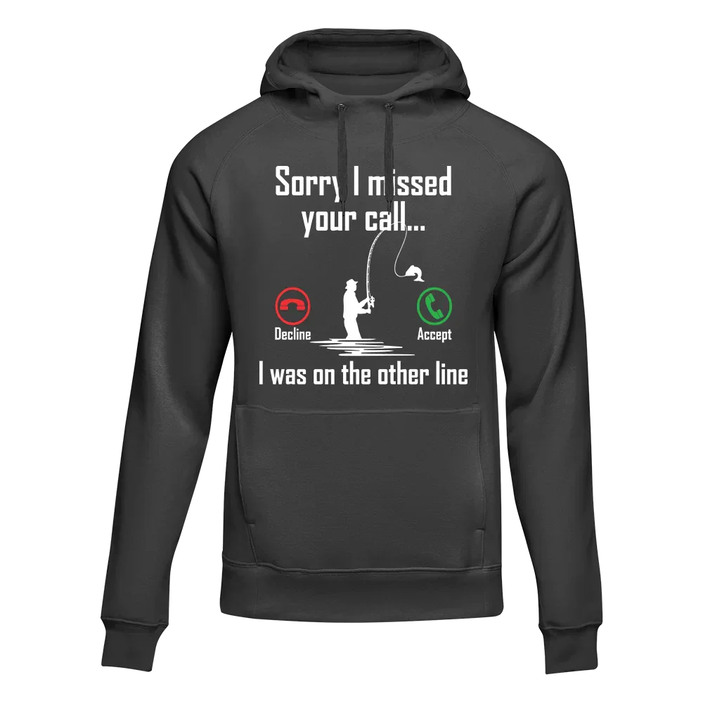 Outdoorzees I Was On Another Line v2 Unisex Hoodie - Image 3