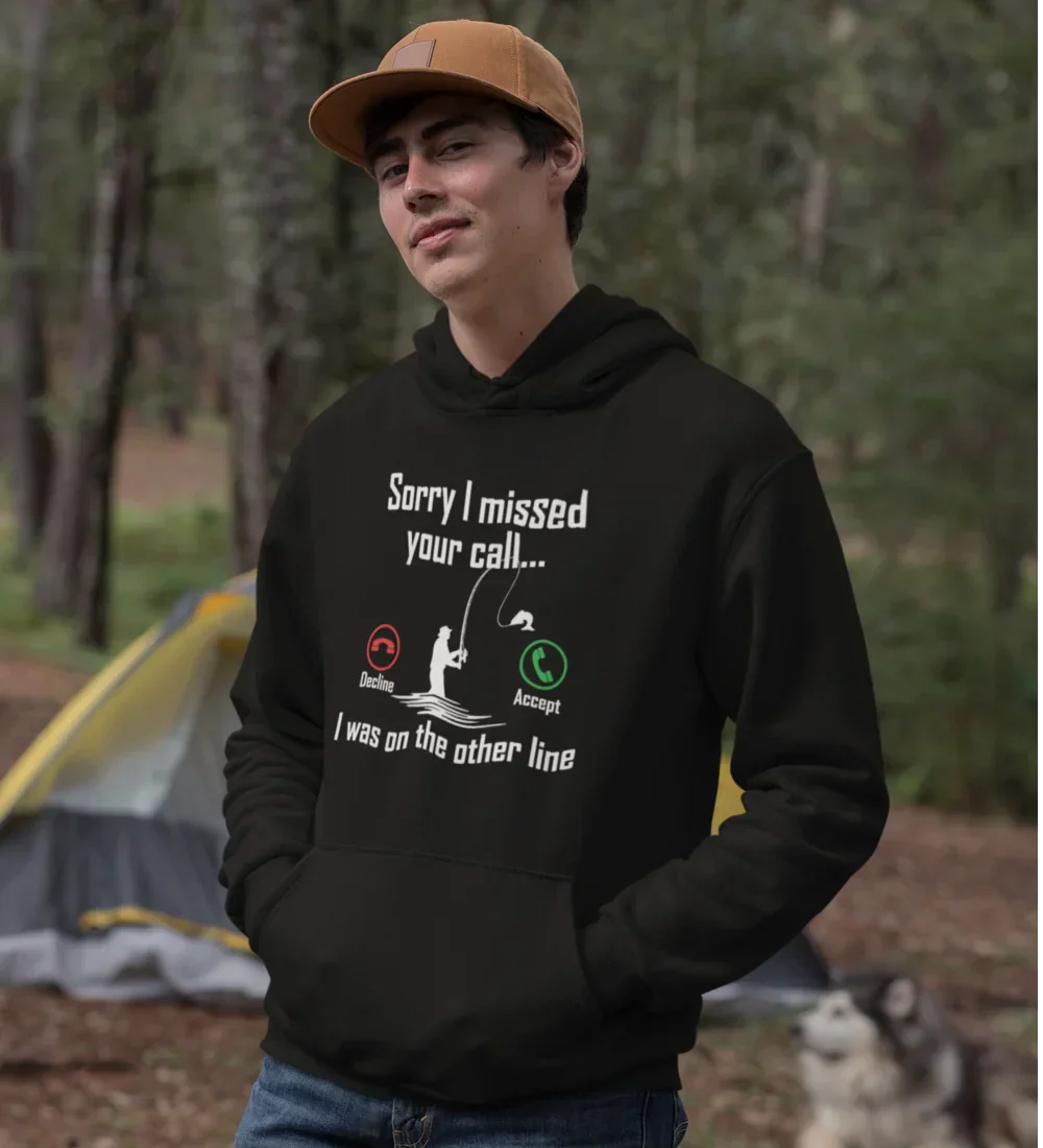 Outdoorzees I Was On Another Line v2 Unisex Hoodie - Image 5