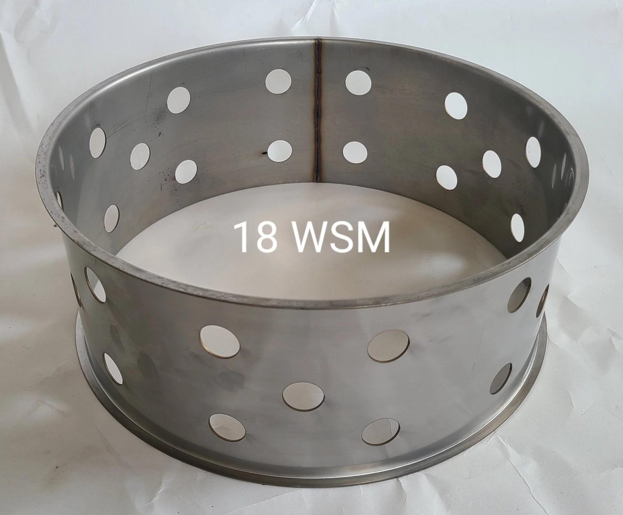 Hunsaker Jumbo WSM Stainless Charcoal Ring (For 14, 18, & 22 WSM) - Image 3