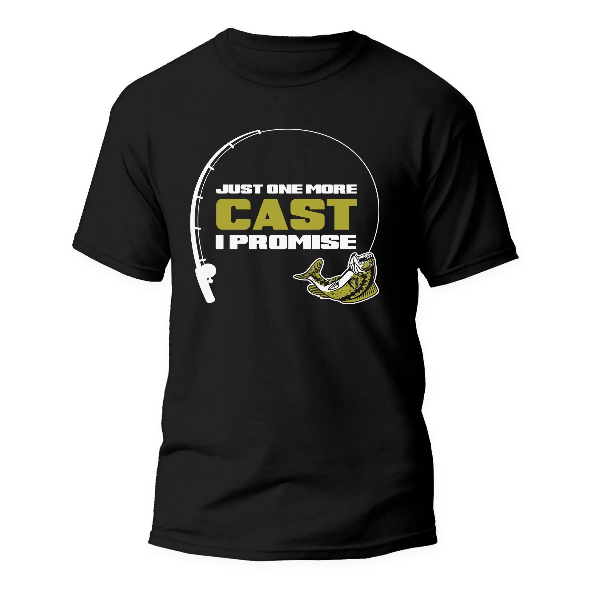 Outdoorzees Just One More Cast Man T-Shirt - Image 2