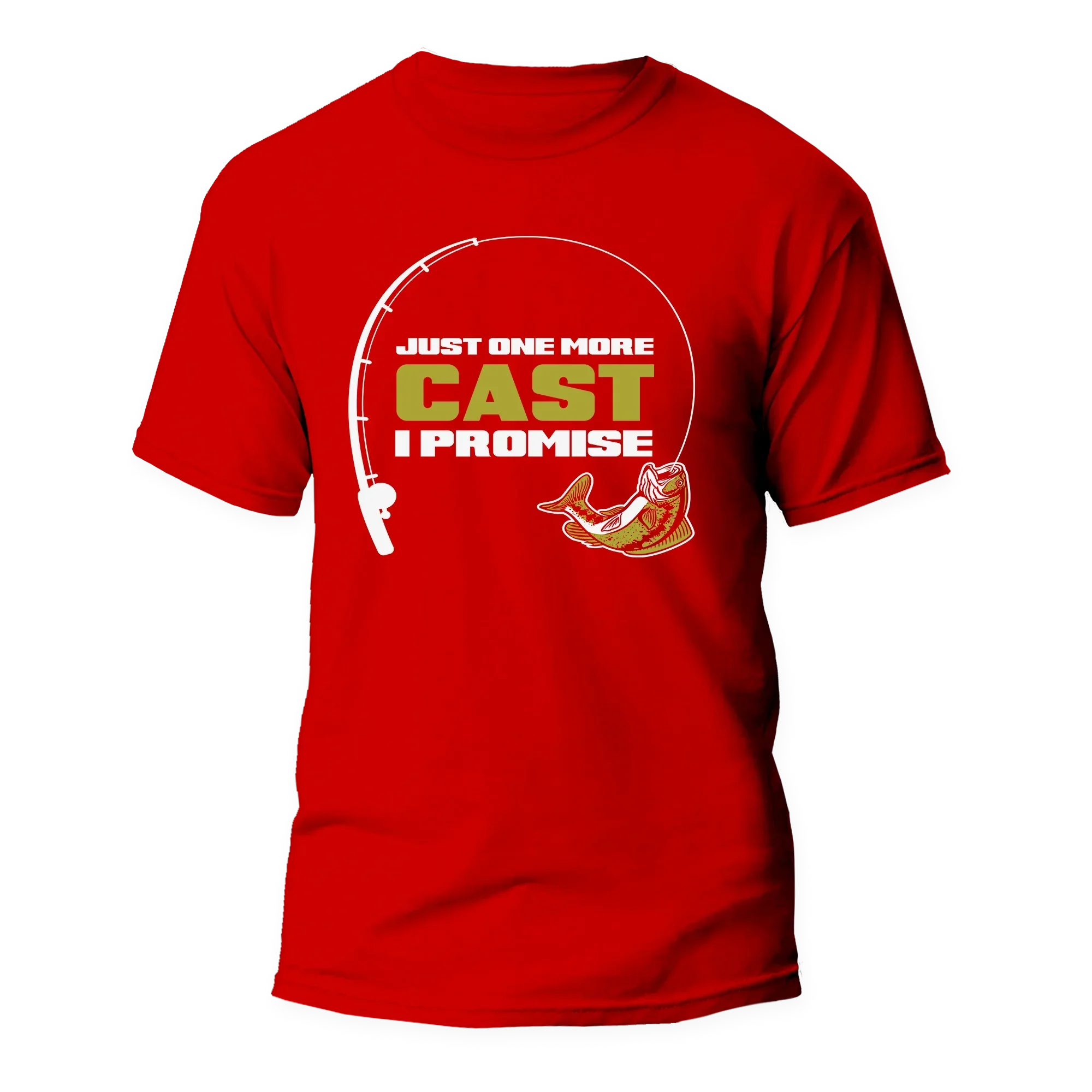 Outdoorzees Just One More Cast Man T-Shirt - Image 3
