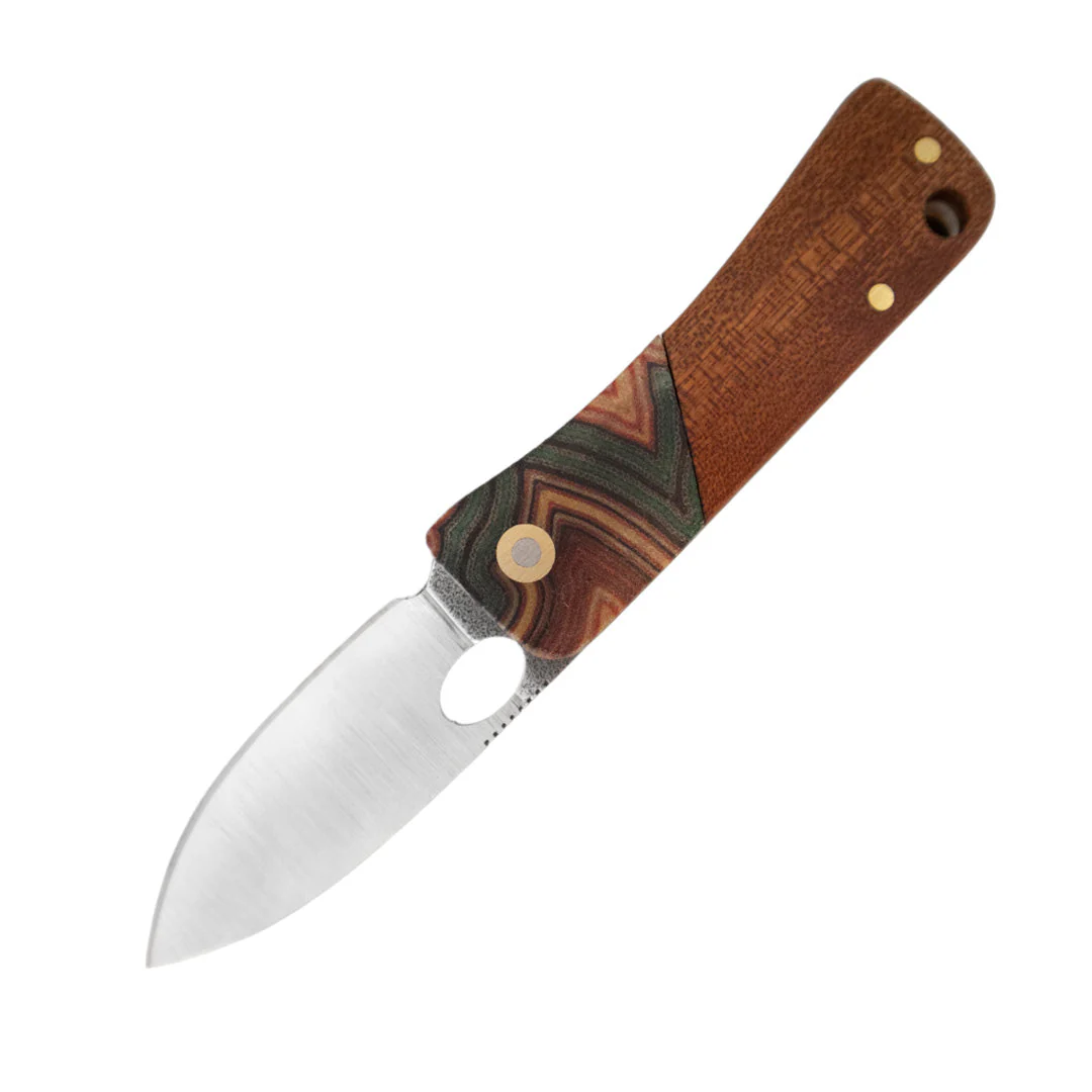 Kam Knife - J10 - Maun Wood Handle - Pocket Knife - Image 3