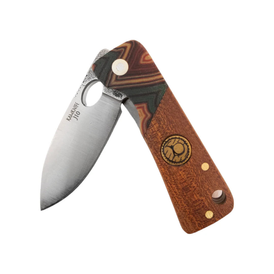 Kam Knife - J10 - Maun Wood Handle - Pocket Knife - Image 5