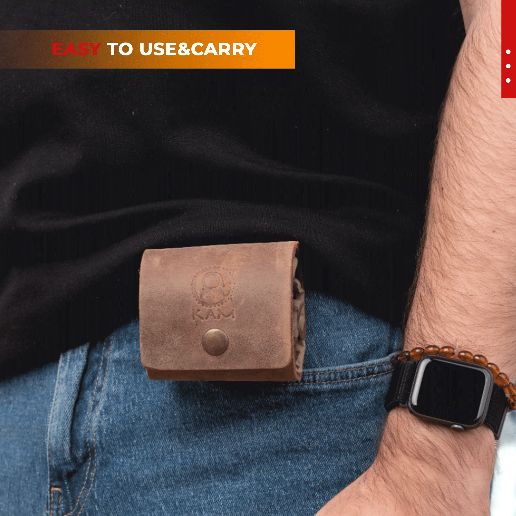 Kam Knife - OK - Vison Forest Pouch - Image 3