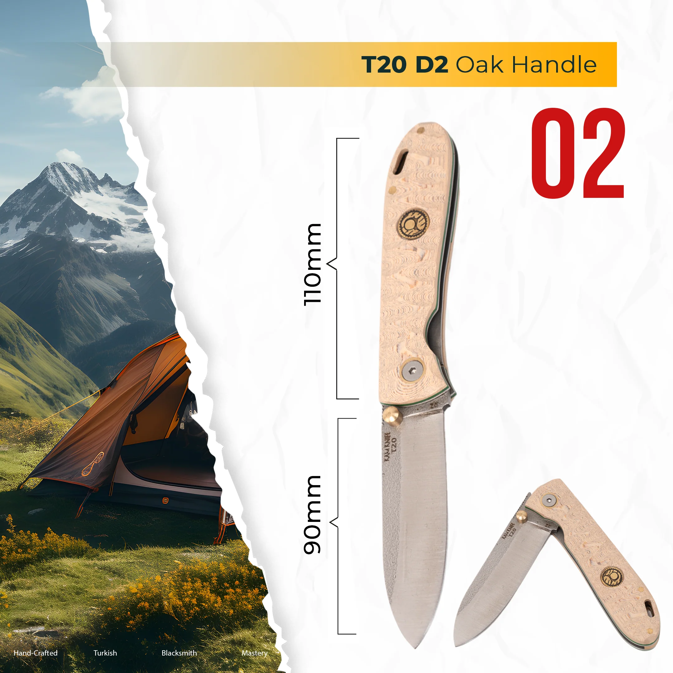 Kam Knife - T20 - Set of 3 - Pocket Knives - Image 4