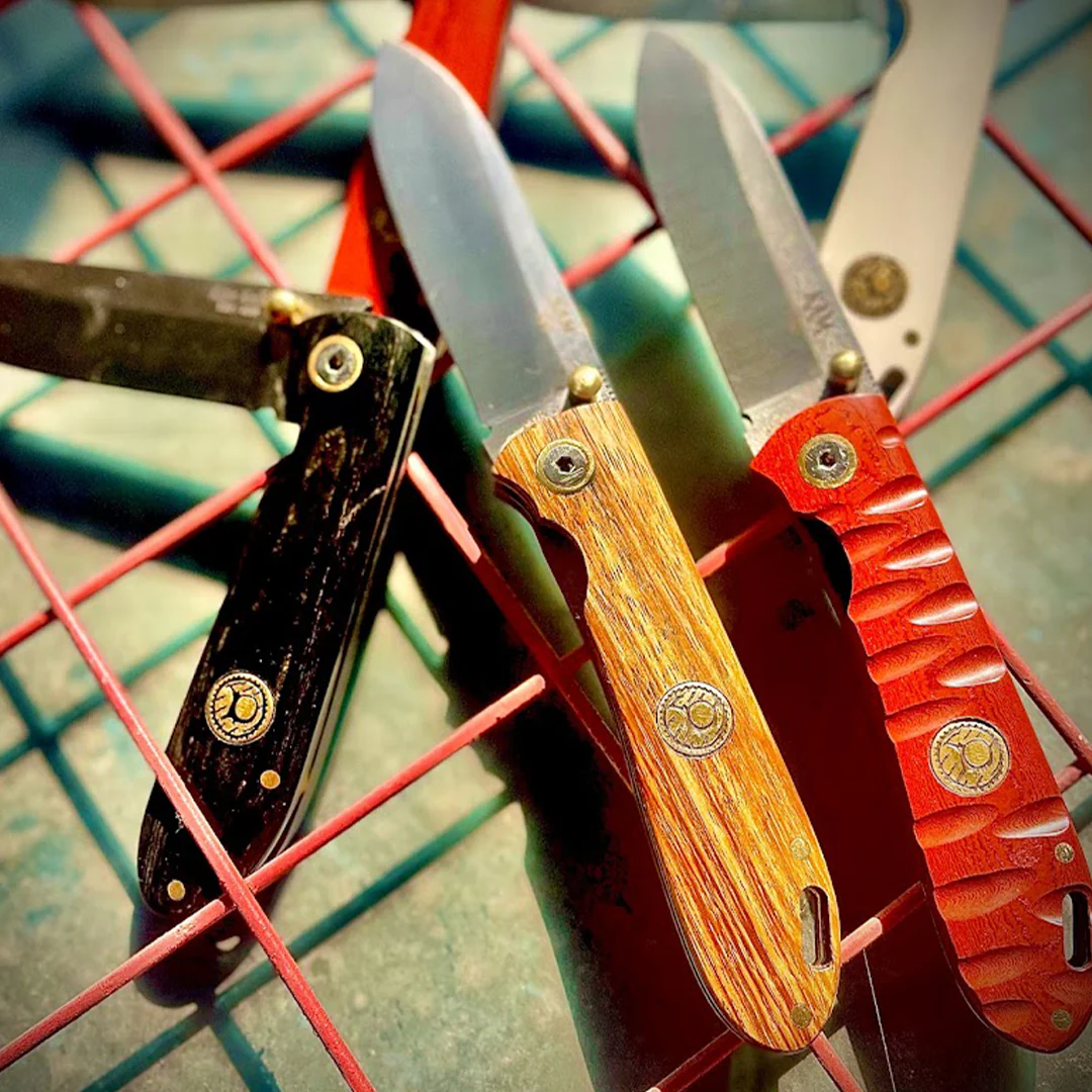 Kam Knife - T20 - Zebrano Handle - Pocket Knife - Image 3
