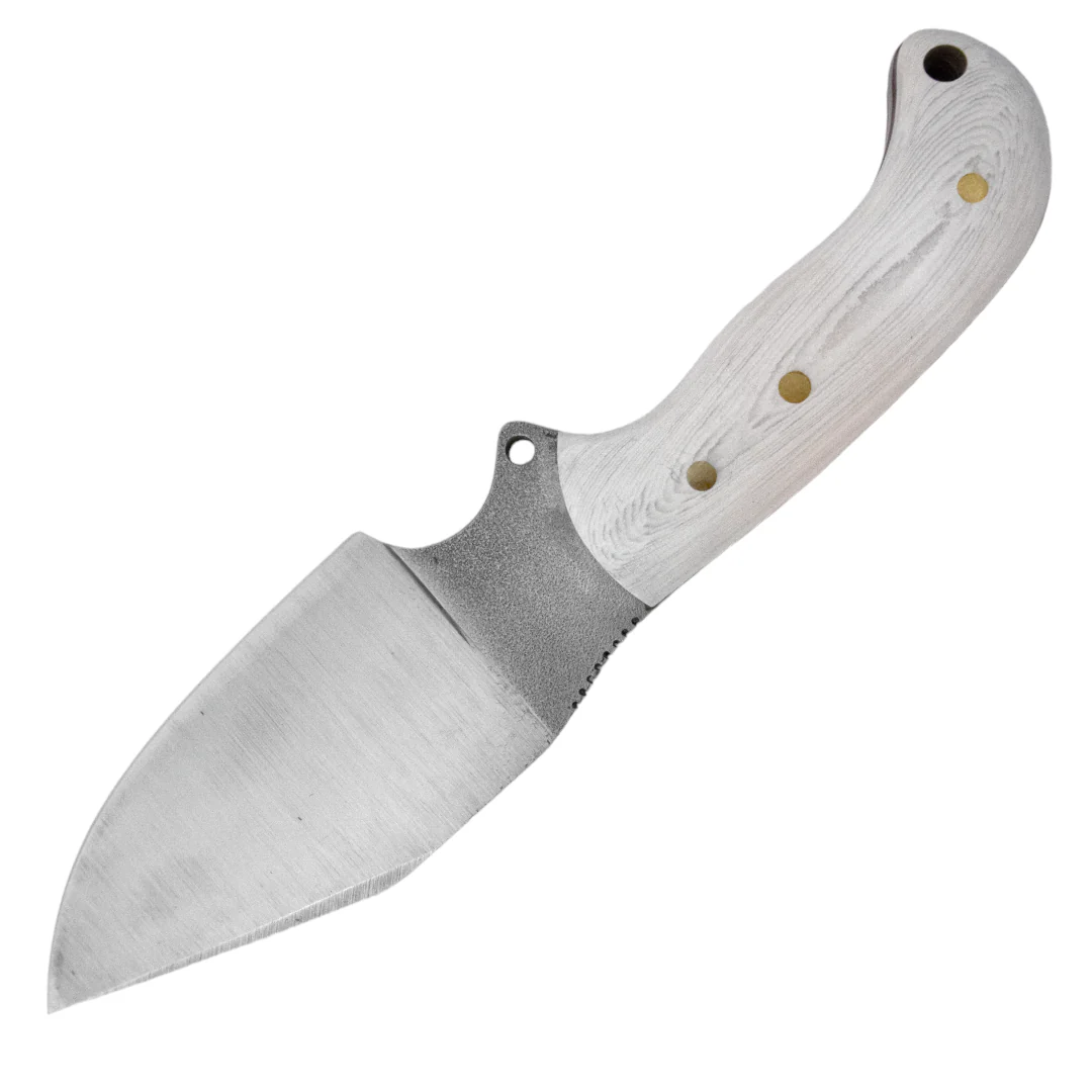 Kam Knife - Z9 - White Handle - Fixed Blade - Image 4