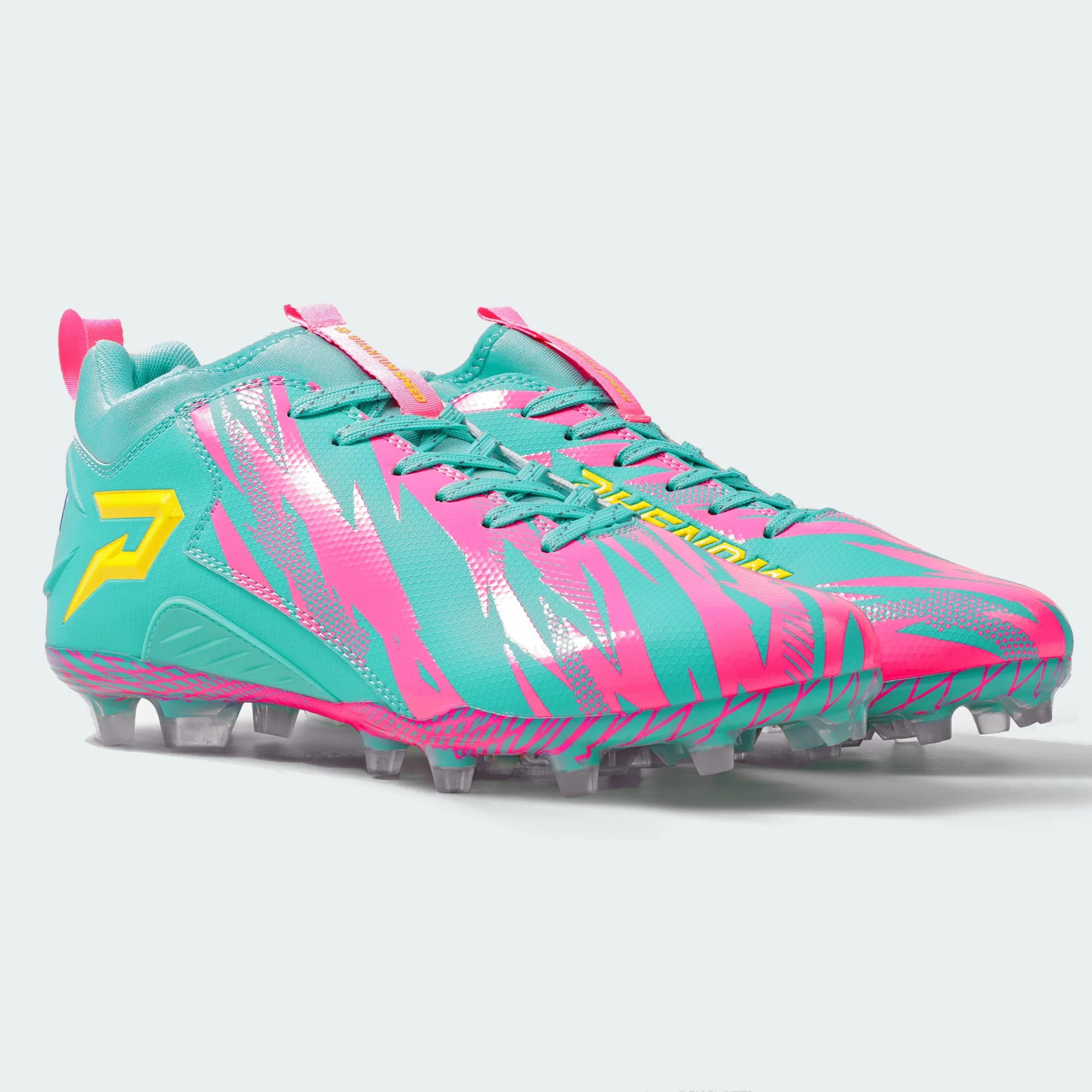 Phenom Elite Kool-Aid 'Sharkleberry Fin' Football Cleats - Quantum Speed by Phenom Elite