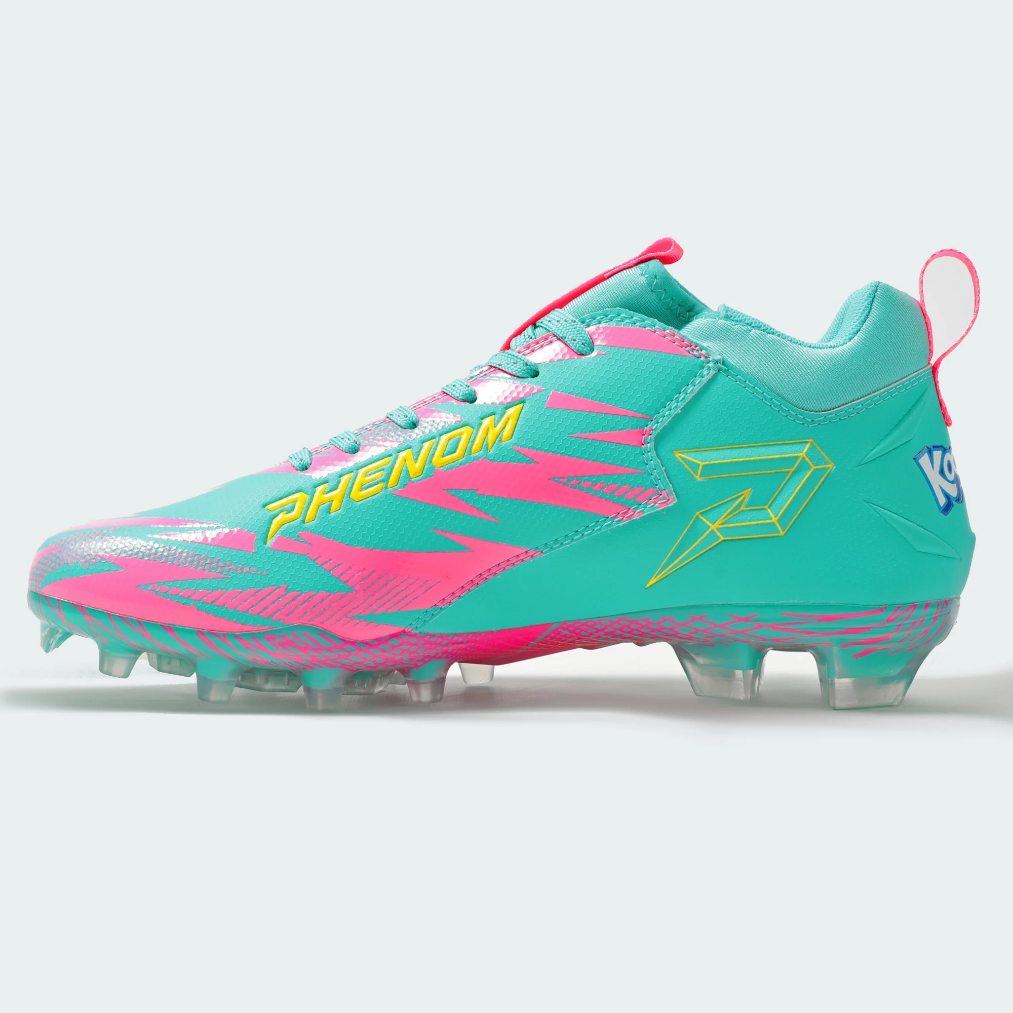 Phenom Elite Kool-Aid 'Sharkleberry Fin' Football Cleats - Quantum Speed by Phenom Elite - Image 4