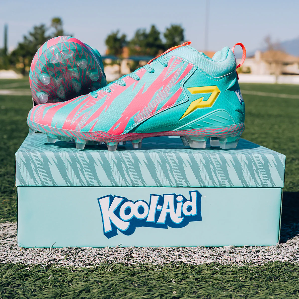 Phenom Elite Kool-Aid 'Sharkleberry Fin' Football Cleats - Quantum Speed by Phenom Elite - Image 8