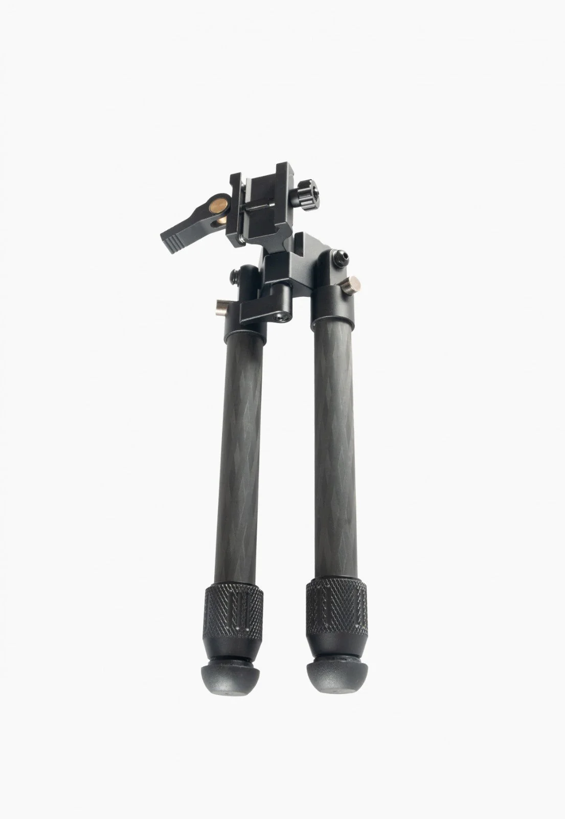Linkogear HB-C01L Carbon Fiber Tac Bipod – QD Picatinny – Rubber & Spike Feet - Image 2