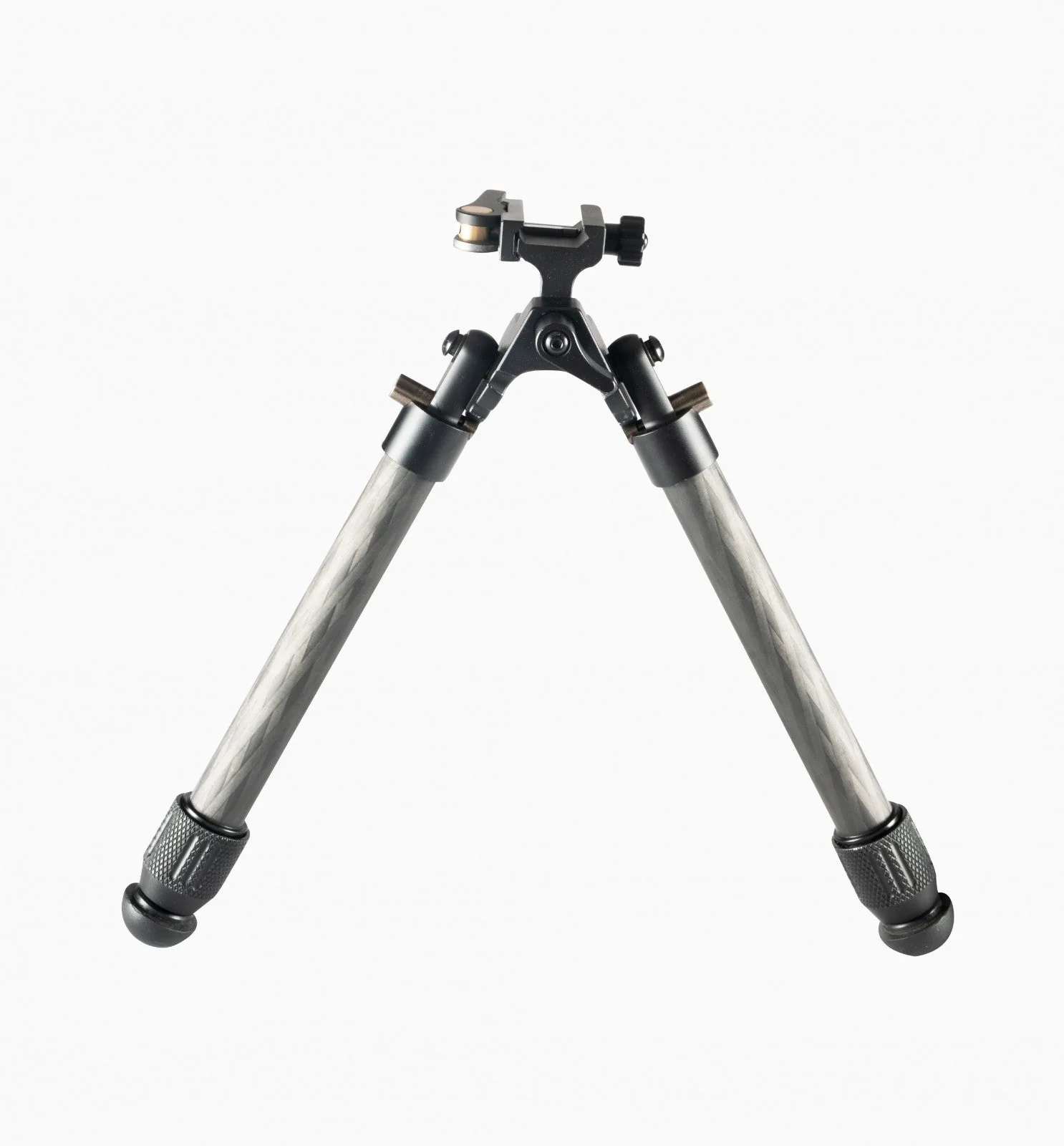 Linkogear HB-C01L Carbon Fiber Tac Bipod – QD Picatinny – Rubber & Spike Feet - Image 7