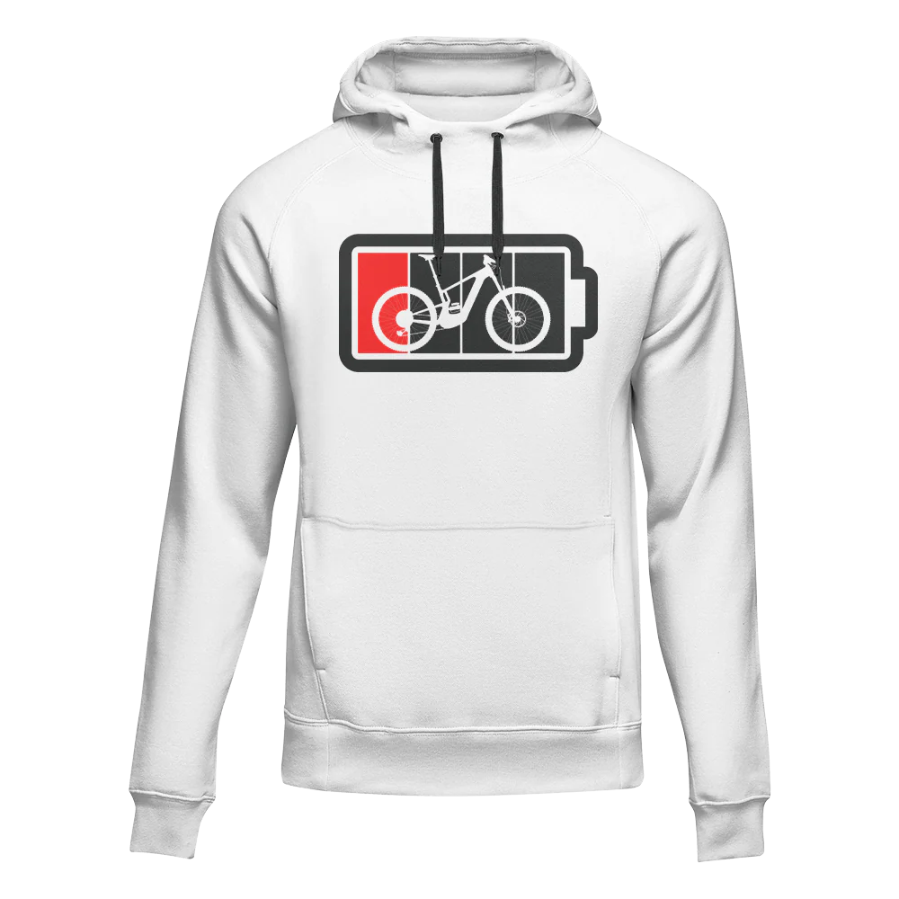 Outdoorzees Low Battery Adult Fleece Hoodie - Image 2