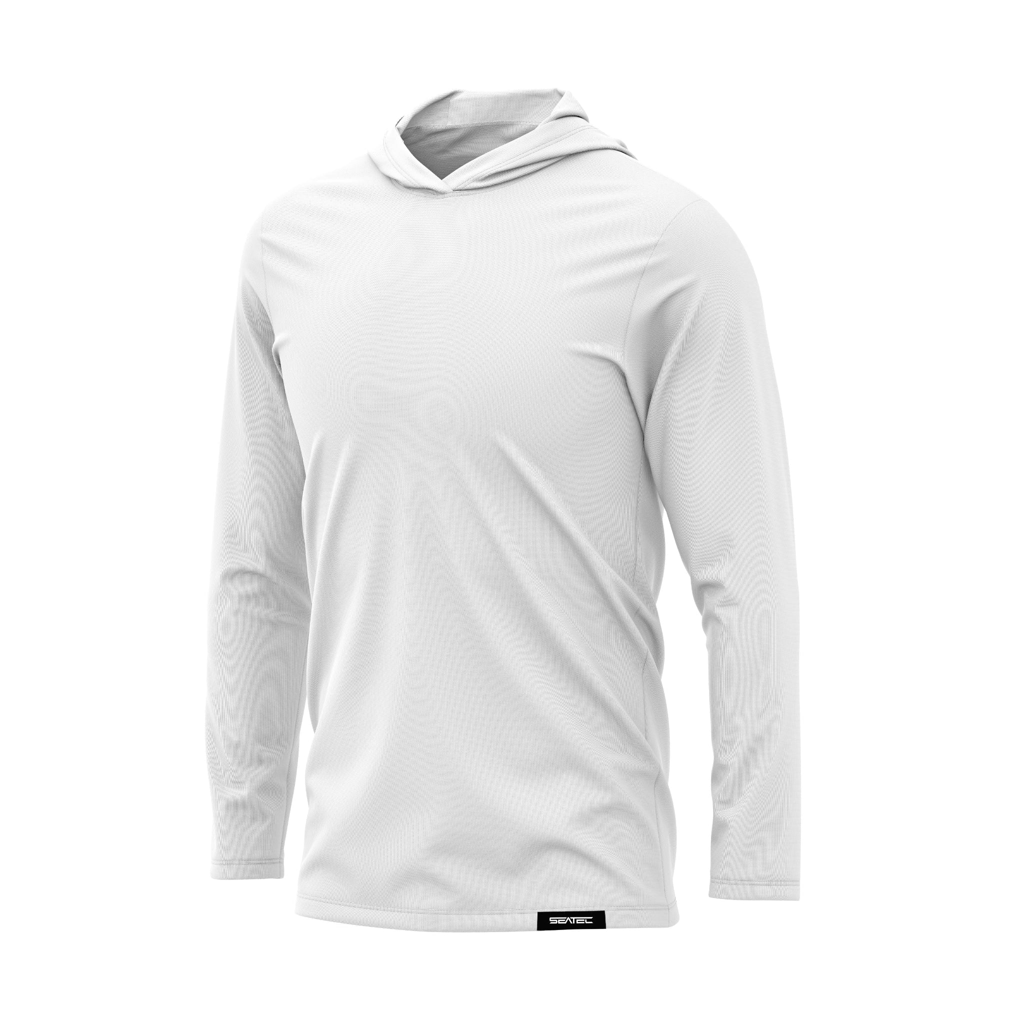 Seatec Outfitters MEN'S ACTIVE | TITANIUM WHITE | LS HOODED