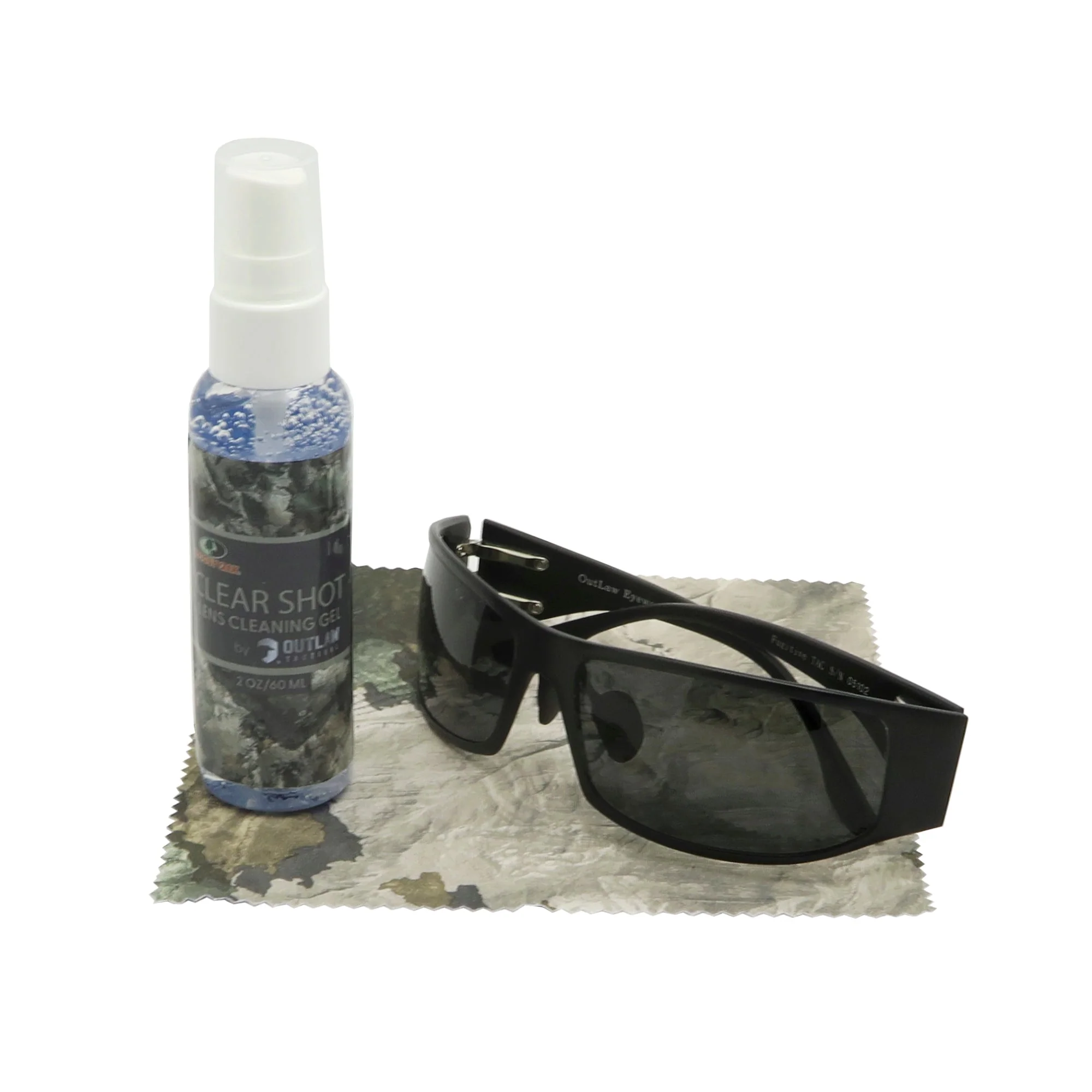 OutLaw Eyewear Mossy Oak ClearShot 2 Oz. Lens Cleaner Spray - 4 Pack - Image 2