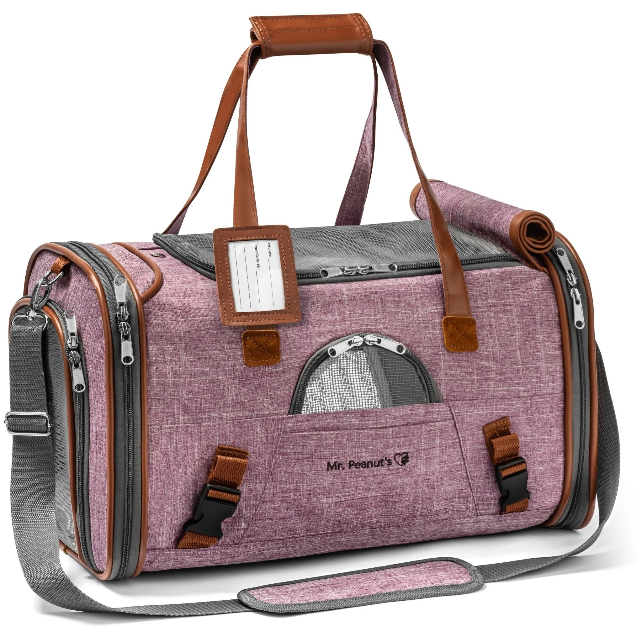 Mr. Peanut's Gold Series Standard Size Airline Compliant Pet Carrier - Image 12