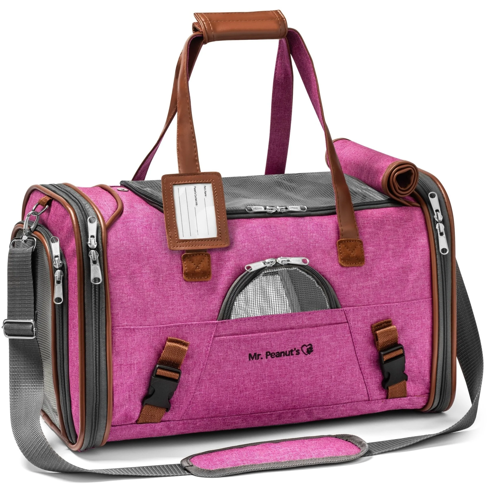 Mr. Peanut's Gold Series Standard Size Airline Compliant Pet Carrier - Image 13