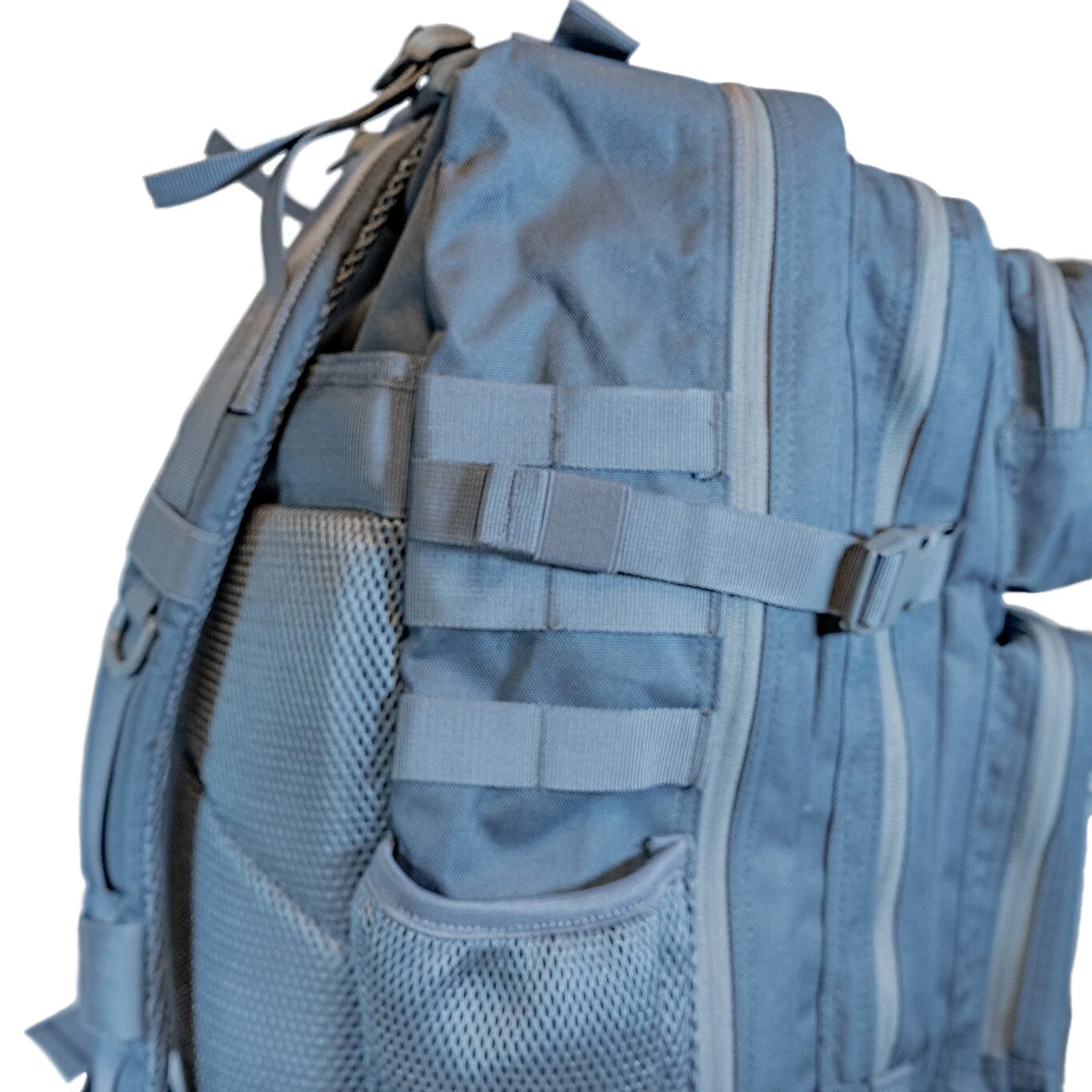 MUCITUP Rhino MUCPAC Tactical Backpack 500D Nylon MOLLE EDC - Grey, Black, & MCBK - Image 12