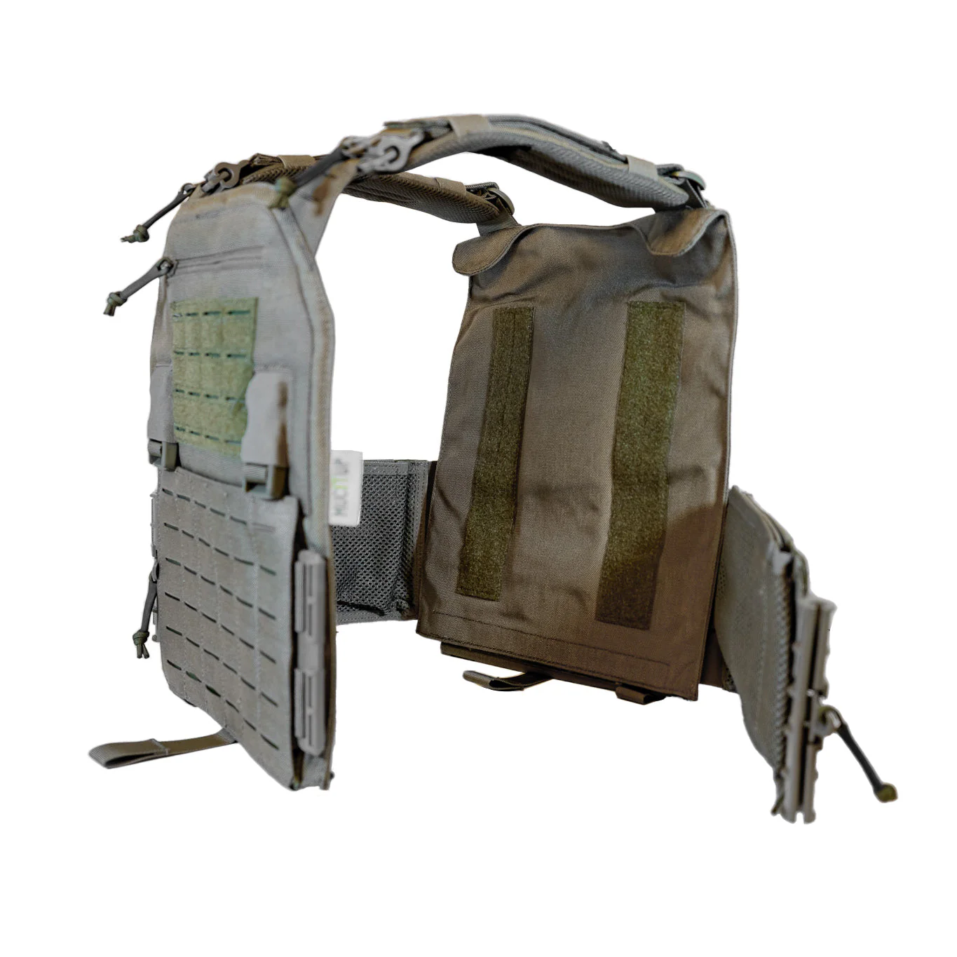 MUCITUP MUCTAC Plate Carrier 10x12 – 1050D Nylon – Quick Release – Laser Cut MOLLE – Texas - Image 10
