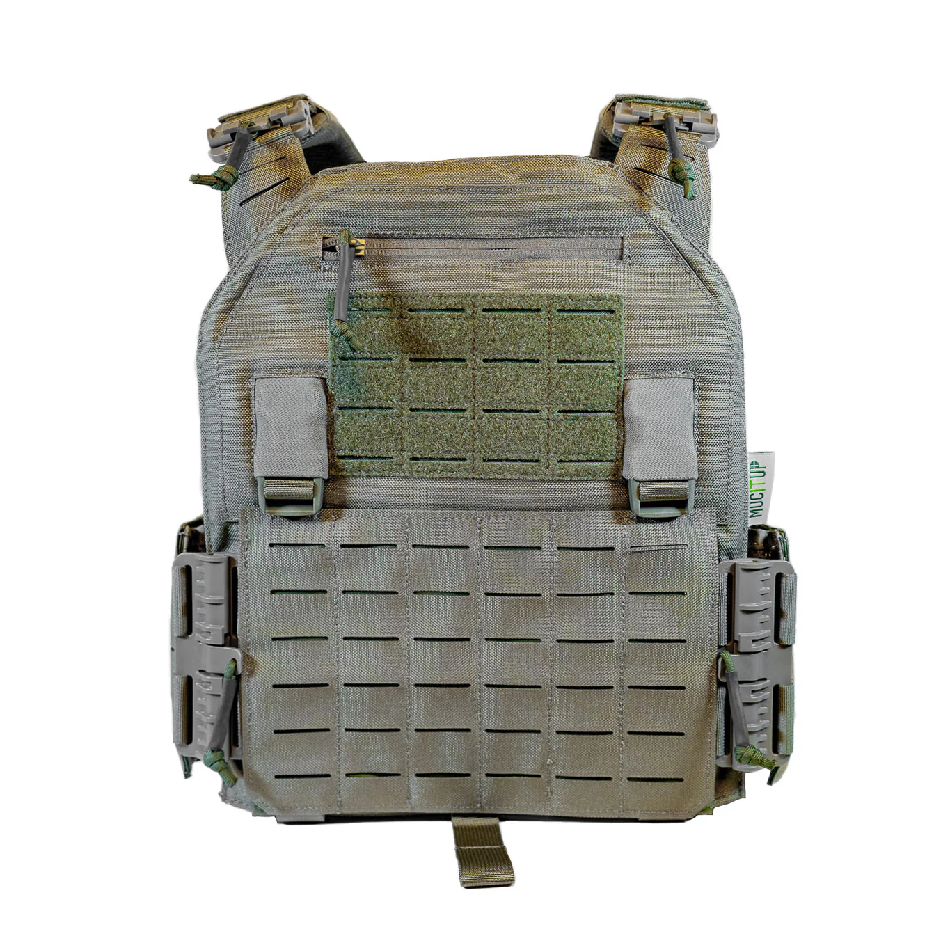 MUCITUP MUCTAC Plate Carrier 10x12 – 1050D Nylon – Quick Release – Laser Cut MOLLE – Texas - Image 5