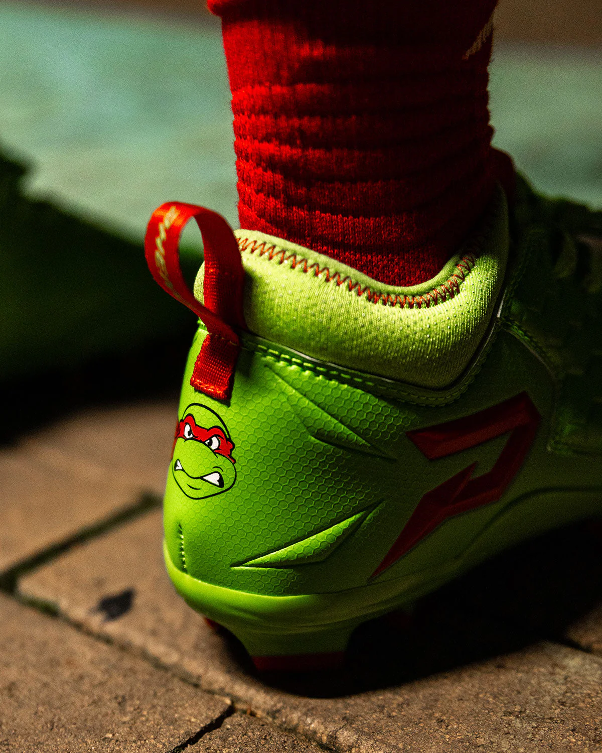 Phenom Elite Ninja Turtles: Raphael Football Cleats – Quantum Speed 2.0 by Phenom Elite - Image 14