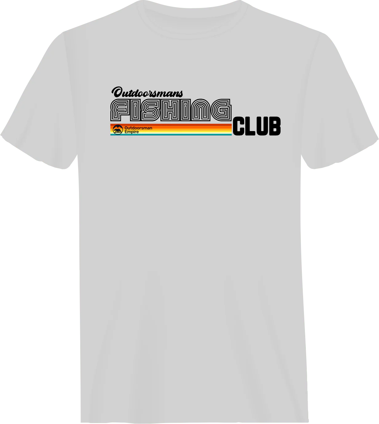 Outdoorzees Outdoorsman Fishing Club Disco Man T-Shirt - Image 3