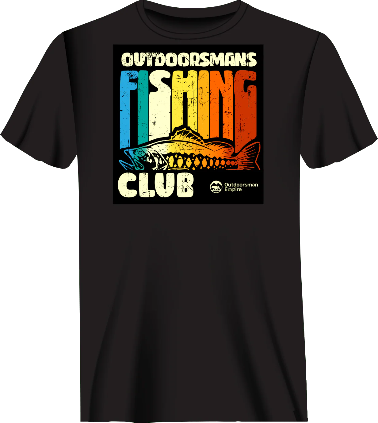 Outdoorzees Outdoorsman Fishing Club Man T-Shirt